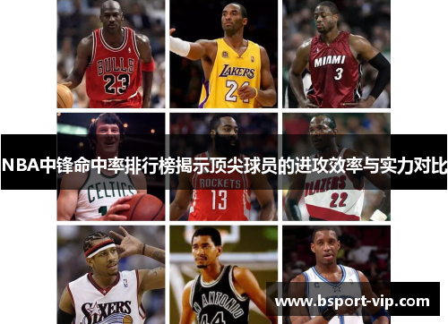 NBA中锋命中率排行榜揭示顶尖球员的进攻效率与实力对比