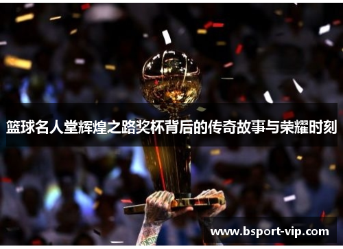 篮球名人堂辉煌之路奖杯背后的传奇故事与荣耀时刻